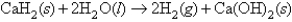 Calcium hydride combines with water according to the equation:   Beginning with 84.0 g of CaH<sub>2</sub> and 42.0 g of H<sub>2</sub>O,what volume of H<sub>2</sub> will be produced at 273 K and a pressure of 1327 torr? A) 29.9 L B) 15.0 L C)    L D) 25.7 L E) none of these
