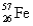 Naturally occurring iron contains 5.82%   ,91.66%   ,2.19%   ,and 0.33%   .The respective atomic masses are 53.940 amu,55.935 amu,56.935 amu,and 57.933 amu.Calculate the average atomic mass of iron.