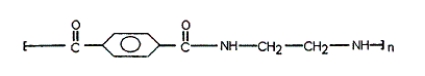 The formula below is the repeating unit of a   A) homopolymer formed by an addition reaction B) homopolymer formed by a condensation reaction C) copolymer formed by an addition reaction D) copolymer formed by a condensation reaction E) polyester formed by an addition reaction