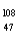 Which of the following has 61 neutrons,47 protons,and 46 electrons? A)    Pm B)    Ag<sup>+</sup> C)    Pd<sup>-</sup> D)    Cd<sup>+</sup> E)    Ag