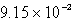 The solubility of CaSO<sub>4</sub> in pure water at 0<sup>o</sup>C is 1.14 gram(s) per liter.The value of the solubility product is A)    B)    C)    D)    E) none of these