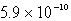 The solubility of an unknown salt,MZ<sub>3,</sub> at 25°C is   mol/L.What is the K<sub>sp</sub> for MZ<sub>3</sub> at 25°C? A)    B)    C)    D)    E) none of these
