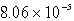  Barium carbonate has a measured solubility of 4.03  \times 10<sup>-</sup><sup>5</sup> at 25°C.Determine the K<sub>sp</sub>. A)    B)    C)    D)    E)    