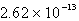  Barium carbonate has a measured solubility of 4.03  \times 10<sup>-</sup><sup>5</sup> at 25°C.Determine the K<sub>sp</sub>. A)    B)    C)    D)    E)    