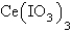  The   in a saturated solution of   is 5.93  \times  10<sup>-</sup><sup>3</sup> M.Calculate the K<sub>sp</sub> for   . A)    B)    C)    D)    E) none of these 