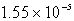  The solubility of silver phosphate,Ag<sub>3</sub>PO<sub>4</sub>,at 25°C is 1.55  \times 10<sup>-</sup><sup>5</sup> mol/L.Determine the concentration of the Ag<sup>+</sup> ion in a saturated solution. A)    M B)    M C)    M D)    M E)    M 