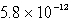  Chromate ion is added to a saturated solution of Ag<sub>2</sub>CrO<sub>4</sub> to reach 0.78 M CrO<sub>4</sub><sup>2</sup><sup>-</sup>.Calculate the final concentration of silver ion at equilibrium (K<sub>sp</sub> for Ag<sub>2</sub>CrO<sub>4</sub> is 9.0  \times 10<sup>-</sup><sup>12</sup>) . A)    <sup> </sup>M B)    <sup> </sup>M C)    M D)    M E)    M 