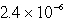  Chromate ion is added to a saturated solution of Ag<sub>2</sub>CrO<sub>4</sub> to reach 0.78 M CrO<sub>4</sub><sup>2</sup><sup>-</sup>.Calculate the final concentration of silver ion at equilibrium (K<sub>sp</sub> for Ag<sub>2</sub>CrO<sub>4</sub> is 9.0  \times 10<sup>-</sup><sup>12</sup>) . A)    <sup> </sup>M B)    <sup> </sup>M C)    M D)    M E)    M 
