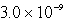  What is the concentration of the Cd<sup>2+</sup>(aq) ion in a 0.030 M Cd(NO<sub>3</sub>) <sub>2</sub> solution that is also 1.0 M NH<sub>3</sub>? At this temperature,K<sub>f</sub> for Cd(NH<sub>3</sub>) <sub>4</sub><sup>2+</sup> = 1.0  \times  10<sup>7</sup>. A)    M B)    M C)    M D)    M E) none of these 