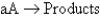 For a reaction:   ,[A]<sub>0</sub> = 4.2 M,and the first two half-lives are 56 and 28 minutes,respectively.Calculate k (without units) . A)    B)    C)    D)    E) none of these