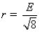 <strong>Aluminum metal crystallizes in a face-centered cubic structure.The relationship between the radius of an Al atom (r)and the length of an edge of the unit cell (E)is:</strong> A)r = E/2 B) C) D)r = 2E E)