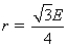 <strong>Aluminum metal crystallizes in a face-centered cubic structure.The relationship between the radius of an Al atom (r)and the length of an edge of the unit cell (E)is:</strong> A)r = E/2 B) C) D)r = 2E E)