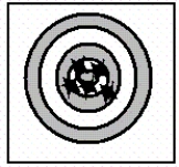 Consider the following three archery targets: I.   II.   III.   -Which of the following statements concerning these figures is correct? A) Figure I represents systematic error and Figure II represents random error. B) Figure I represents random error and Figure II represents systematic error. C) Figure I and Figure II represent random error. D) Figure I and Figure II represent systematic error. E) Figure III represents no errors.