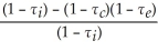 Consider the following formula: Τ* =   The term τ<sub>i</sub> is: A) the effective personal tax rate on interest income. B) the effective personal tax rate on equity. C) the effective corporate tax rate on income. D) the effective tax advantage of debt.