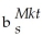 Use the equation for the question(s) below. Consider the following factor model: E[R<sub>s</sub>] - r<sub>f</sub> =   (E[R<sub>Mkt</sub>] - r<sub>f</sub>) +   E[R<sub>SMB</sub>] +   E[R<sub>HML</sub>] +   -The term   measures the sensitivity of the securities returns to: A) the overall market. B) book-to-market. C) size. D) momentum.