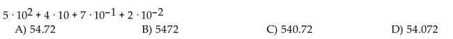 Rewrite the following in its equivalent decimal form.