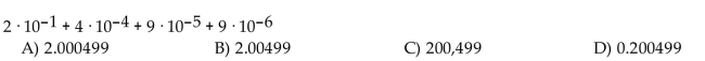 Rewrite the following in its equivalent decimal form.
