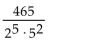 <strong>Rewrite as a terminating decimal. </strong> A)0.0025 B)2.90625 C)0.00125 D)0.58125
