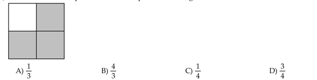 Write a fraction to represent the shaded portion of the figure.