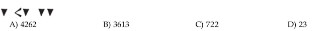 For the following, write an equivalent numeral in the Hindu-Arabic system.