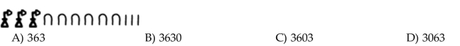 For the following, write an equivalent numeral in the Hindu-Arabic system.
