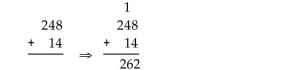 Provide an appropriate response. -Explain the concept of regrouping using the example shown below.  