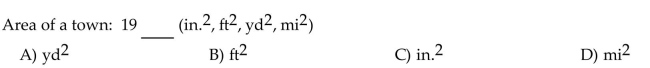 Choose the most reasonable unit of measure.