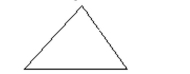 Solve. -Given the following triangle, construct the point P that is equidistant from the 3 vertices of the triangle.  