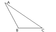 Solve. -Given an obtuse triangle ABC, explain how to construct an altitude from vertex A.  