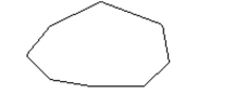 Decide whether the figure is convex or concave. -  A) Convex B) Concave