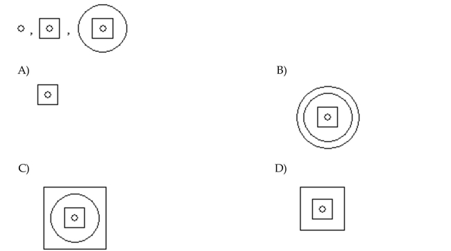 Provide an appropriate response. Look for a pattern in the sequence of figures shown below, and use your reasoning to draw the next figure.