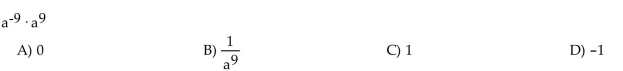Express the following using negative exponents.