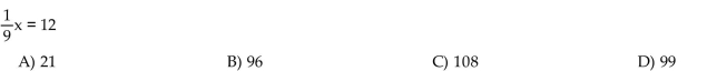 Solve the equation using the addition principle.