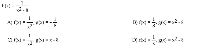 Find the requested composition of functions.