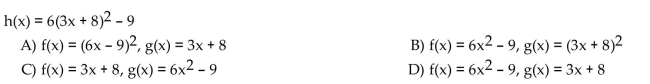 Find the requested composition of functions.