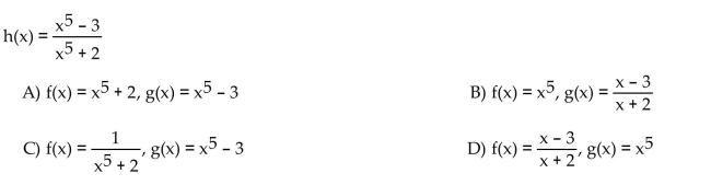 Find the requested composition of functions.