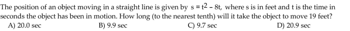 Solve the problem. Give the answer to the nearest tenth.