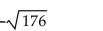 <strong>Determine the nature of the solutions of the equation.  </strong> A)- 13.253 B)13 C)13.281 D)- 13.266 <div style=padding-top: 35px> 