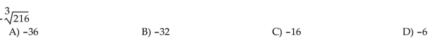 Find the following. Assume that the letter can represent any real number.  <div style=padding-top: 35px> 