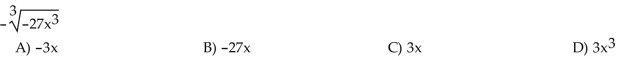 Find the following. Assume that the letter can represent any real number.  <div style=padding-top: 35px> 