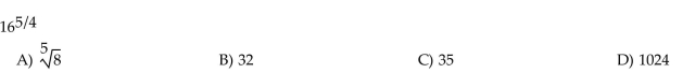 Find the following. Assume that letters can represent any real number.  <div style=padding-top: 35px> 