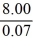 V<sub>0 </sub>=   = 114.29 