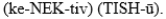 The pronunciation for the organization of the body term referring to the major covering of the external surface of the body is A)    B)    C)    D)   