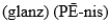 MATCHING -Match the pronunciation with the anatomic description below. reproductive organs (male or female)  A)    B)    C)    D)    E)   