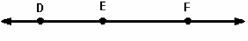 Name the following line in three different ways.   