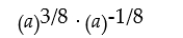 Perform the indicated operation and write the answer with positive exponent in lowest terms:  <div style=padding-top: 35px> 