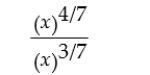 Perform the indicated operation and write the answer with positive exponent in lowest terms:  <div style=padding-top: 35px> 