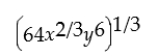 Perform the indicated operation and write the answer with positive exponents in lowest terms:  <div style=padding-top: 35px> 