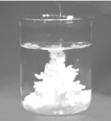When sodium chloride and silver nitrate solutions are combined,the reaction shown below occurs.   Write the balanced chemical equation for this reaction.What is the coefficient for silver nitrate? A) 5 B) 4 C) 3 D) 2 E) 1