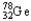 The chemical symbol of germanium is Ge.An isotope of this element has 32 protons and 46 neutrons in the nucleus.What are the nuclear symbol,the atomic number,and the mass number of this isotope of germanium? Nuclear symbol Atomic number Mass number A)    46 32 B)    78 46 C)    46 78 D)    78 32 E)    32 78